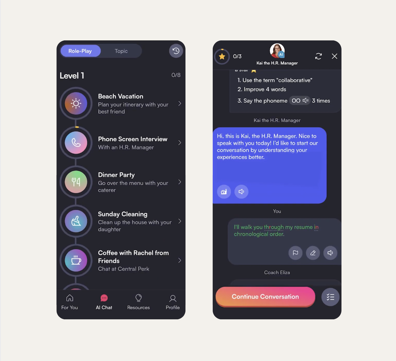 AI Chat 角色扮演